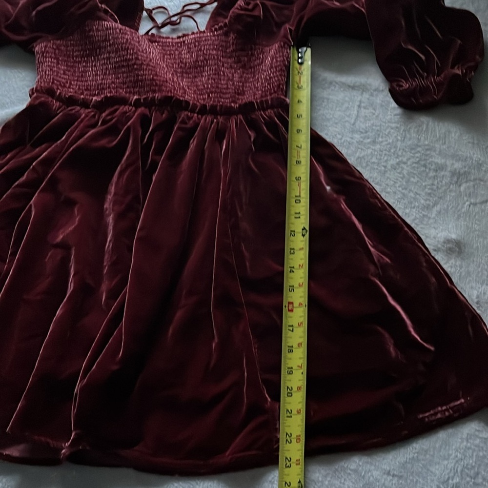 Free People Velvet Mini Dress - Picture 5 of 8
